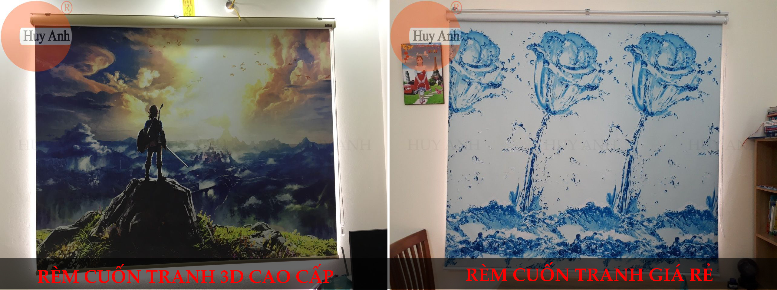 cac mau rem cuon tranh dep
